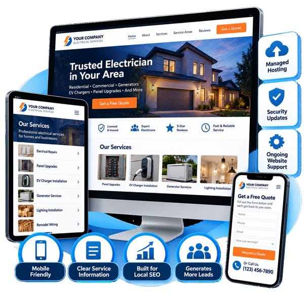 Illustration of web design.